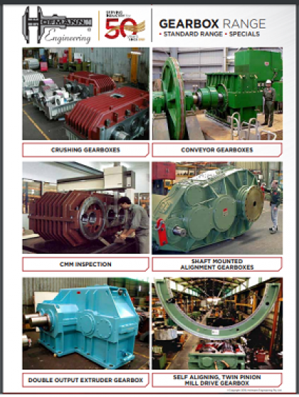 HOFMANN GEARBOX RANGE BROCHURE