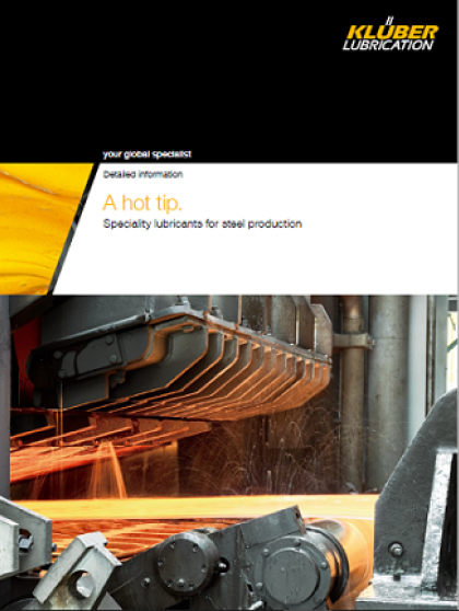 Speciality lubricants steel production