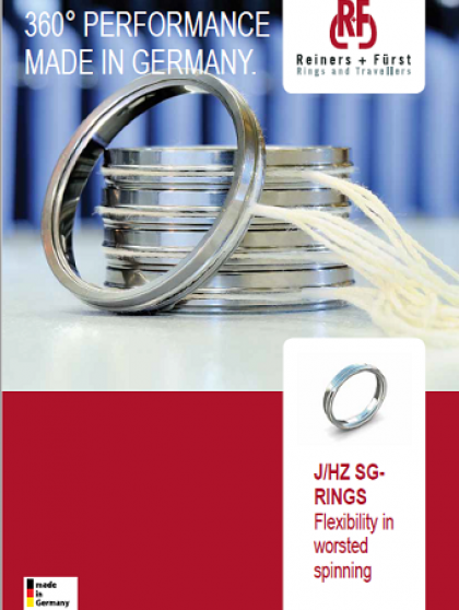 J/HZ SG RING - Rings for long staple spinning