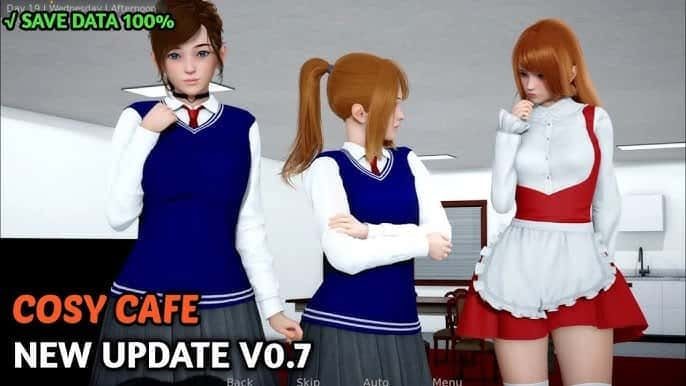 舒适咖啡厅_Cosy Cafe CG回想 画面 1