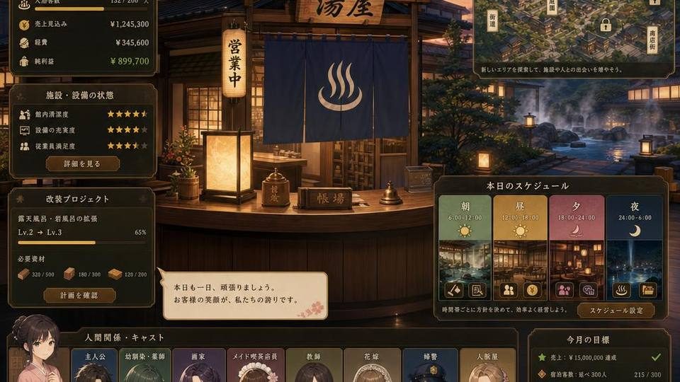 背德浴场 实机画面 内容截图 1