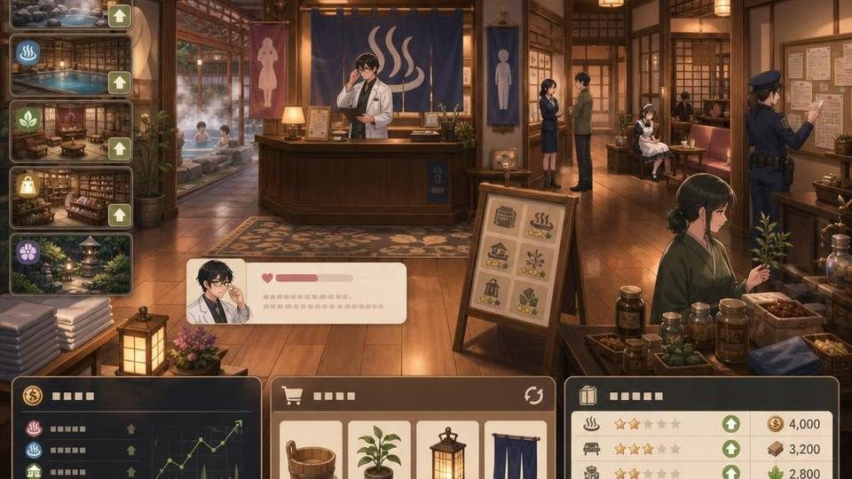 背德浴场 角色养成 展示图 2